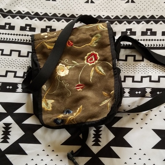 Embroidered Crossbody Bag - Picture 8 of 8